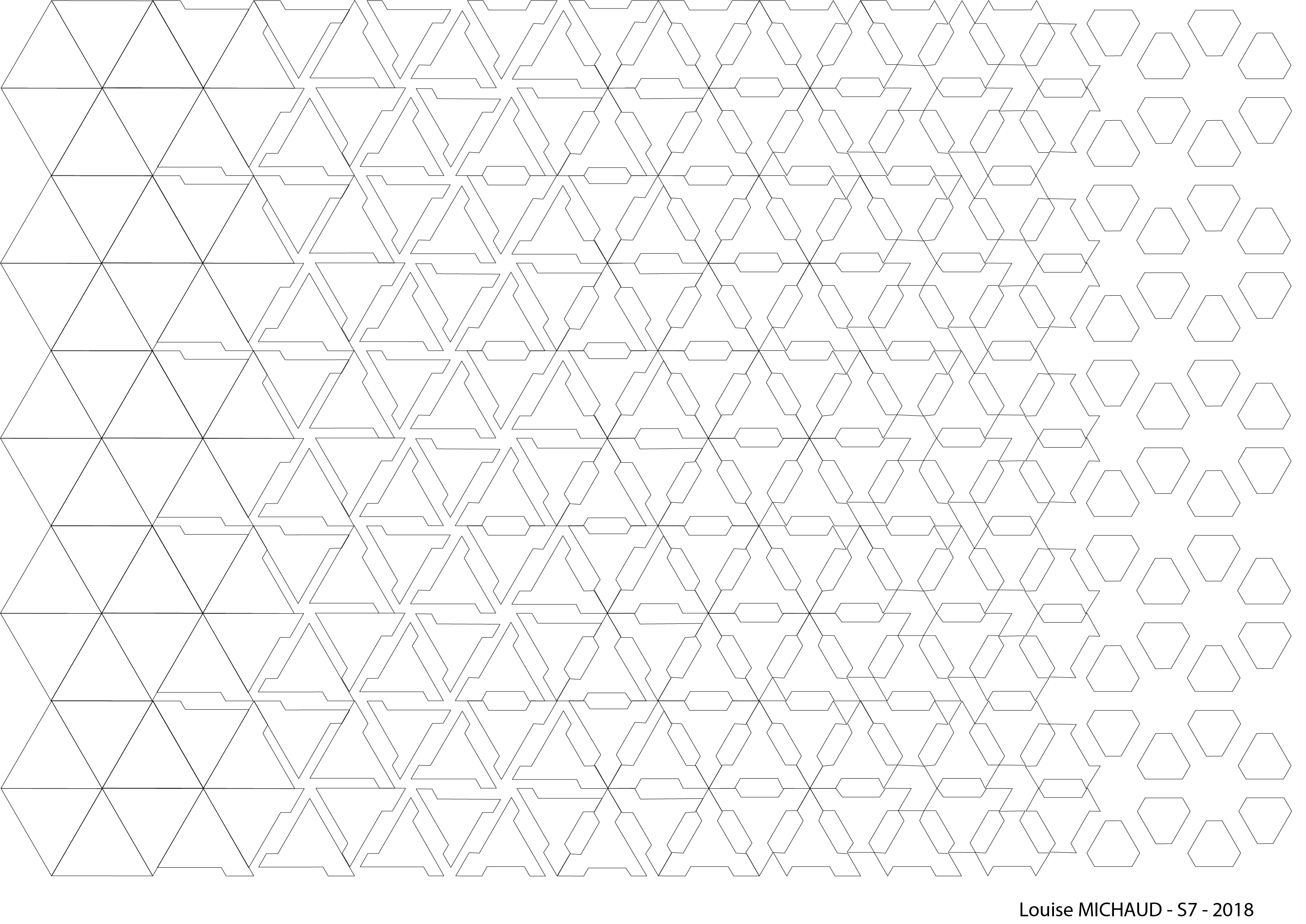 Trame géométrie Louise Michaud